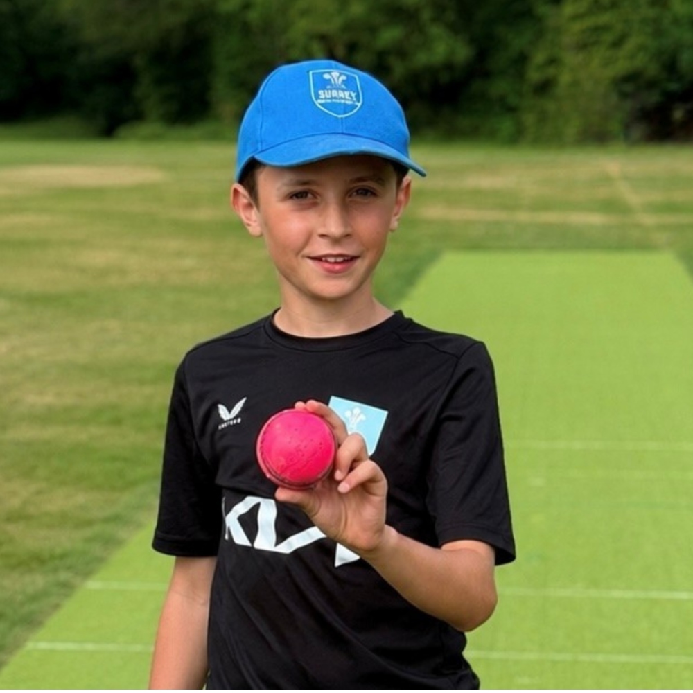 Pupil Represents Surrey U10s Cricket