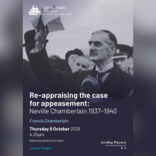 CCALS Lecture: Neville Chamberlain