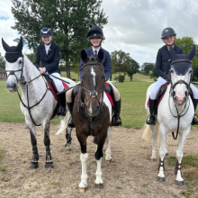 Equestrian Team Wraps Up Season with Rosettes