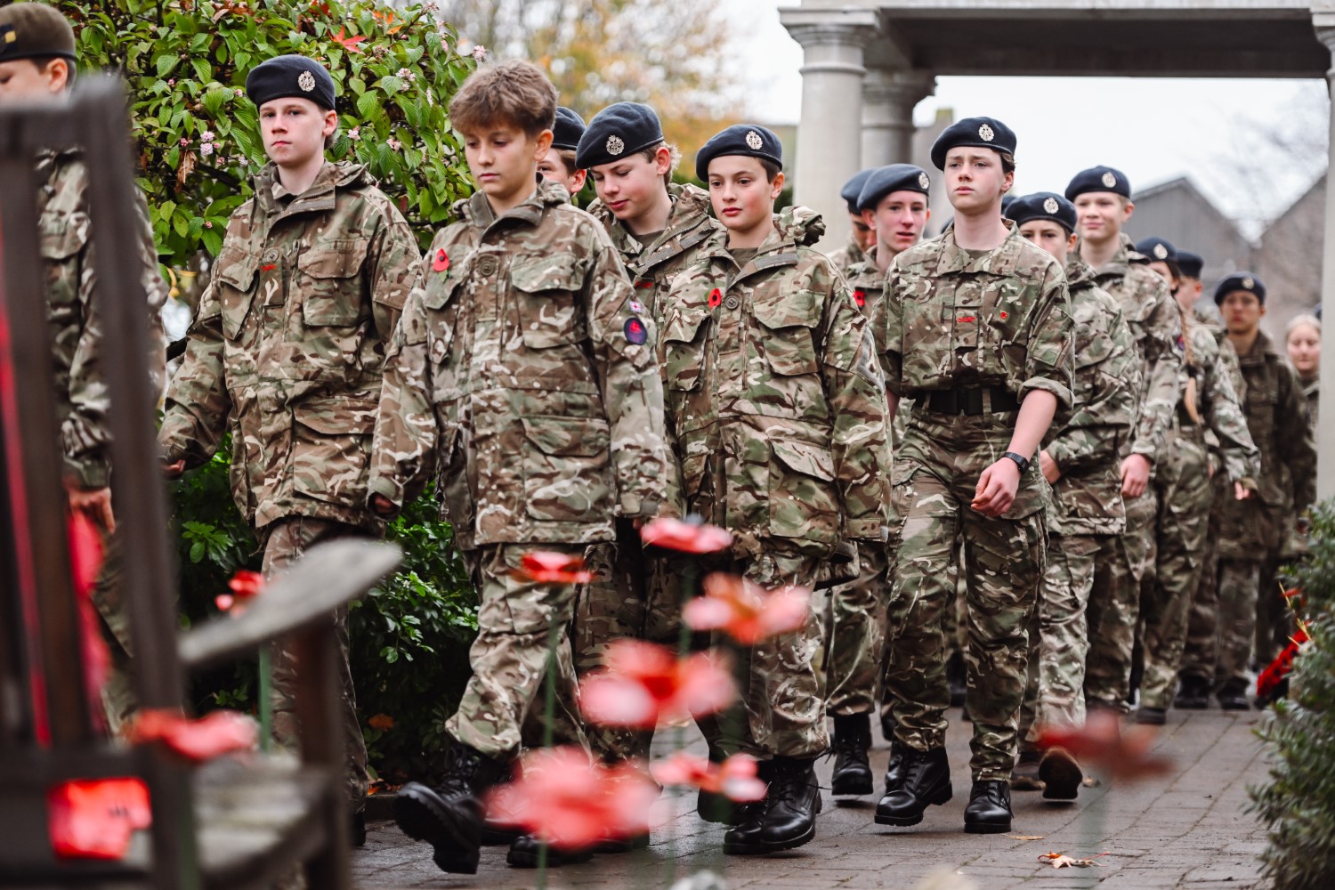 Churcher's College CCF Remembrance Service