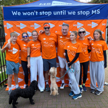 Pupils Take Part in Charity Walk for MS Research