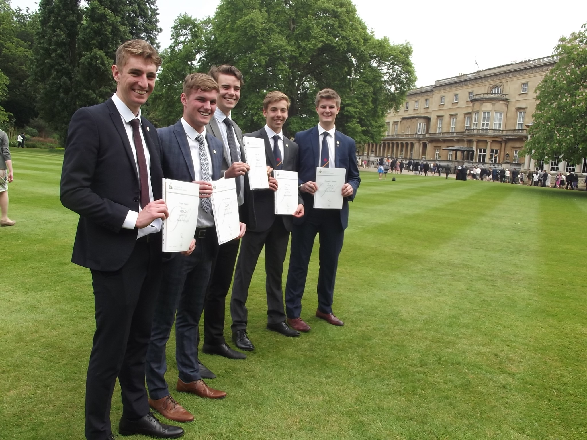 Our Invitation to the Palace – that’s Buckingham not Crystal! 