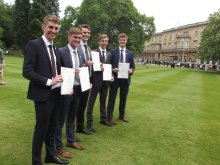 Our Invitation to the Palace – that’s Buckingham not Crystal! 