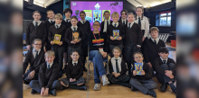 Children's Author Maz Evans Visits Churcher's College Junior School & Nursery