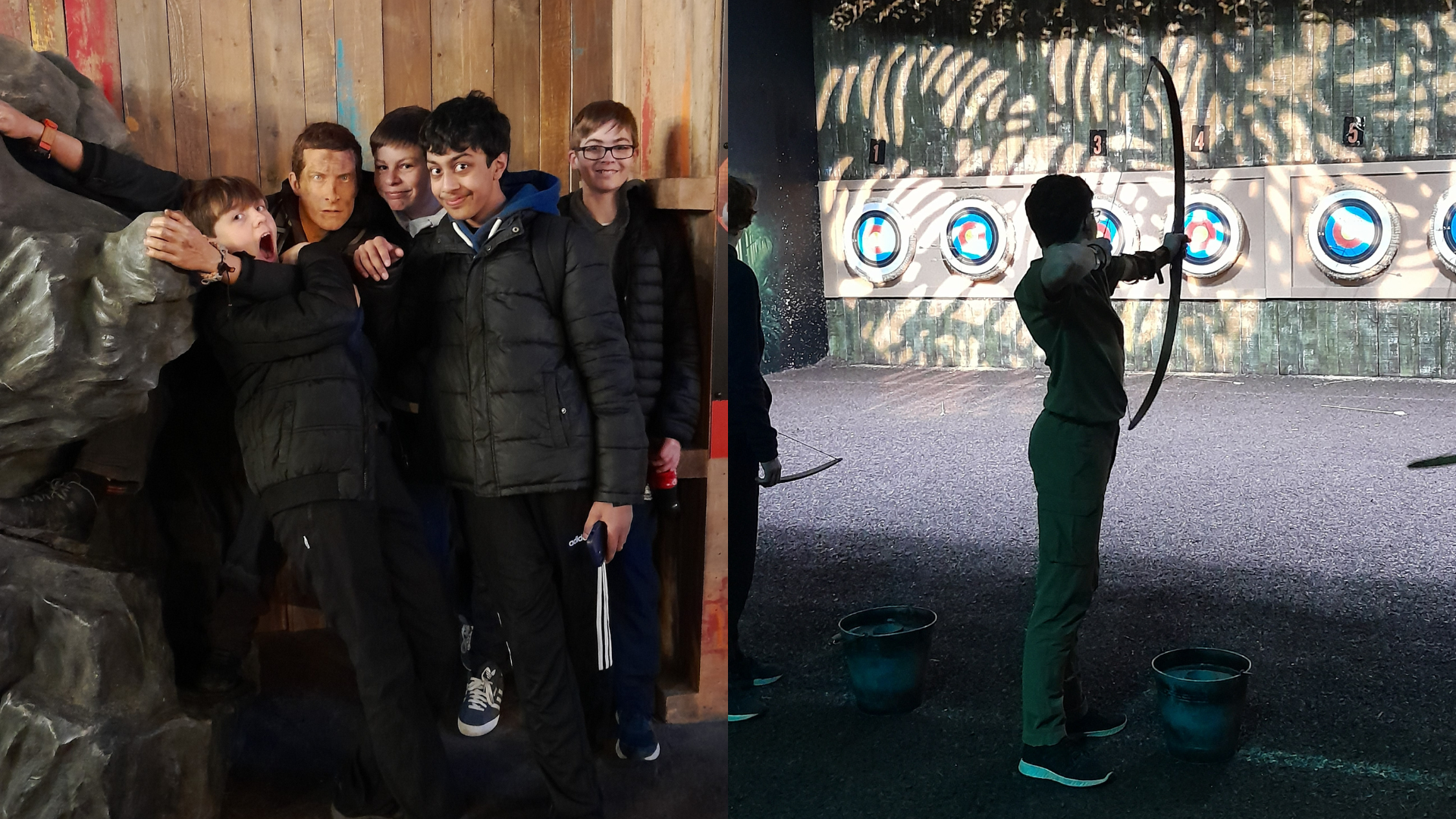 RAF Cadets Visit Bear Grylls Adventure