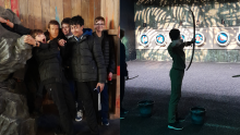 RAF Cadets Visit Bear Grylls Adventure