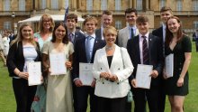Duke of Edinburgh Gold Awards at Buckingham Palace Duke of Edinburgh Gold Awards at Buckingham Palace