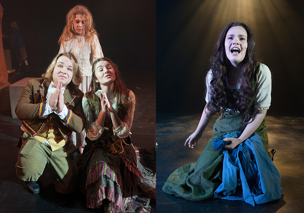 Thenardier, Madame Thenardier, Young Cosette & Fantine in Les Misérables