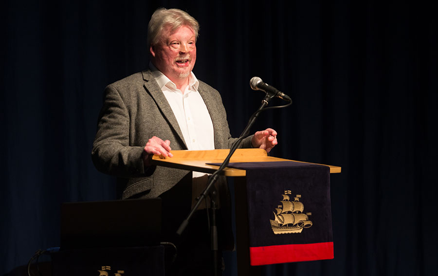 Simon Weston Speaks at Churcher's College