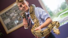 Tom’s Talking Reptiles Visit Sixth Form Tom’s Talking Reptiles Visit Sixth Form