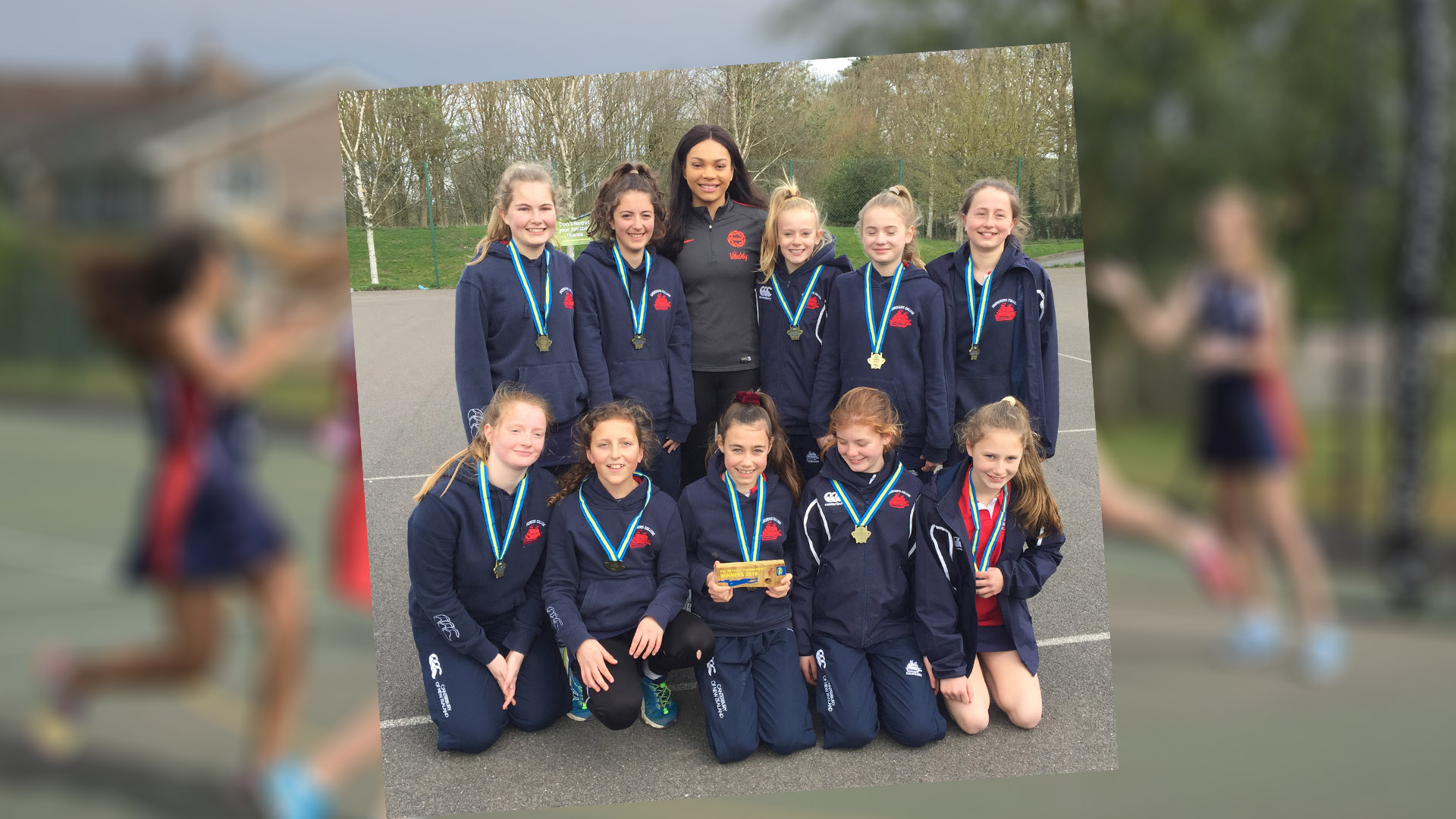 U12 Netball Team Wins PGL Tournament