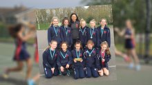 U12 Netball Team Wins PGL Tournament