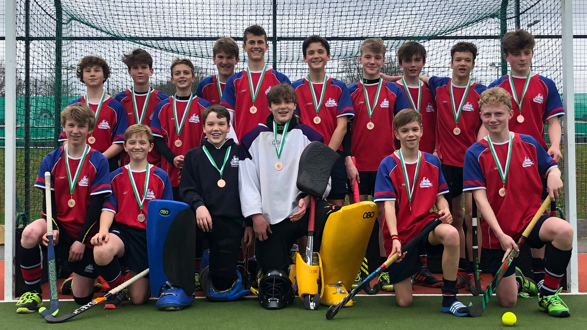 Medals for U14 Hockey Team