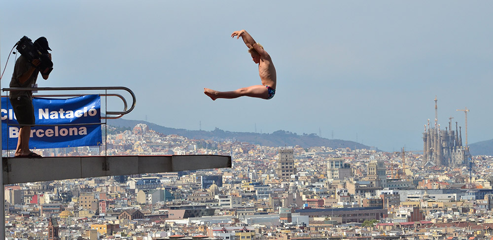 Wilfred Diving in Barcelona