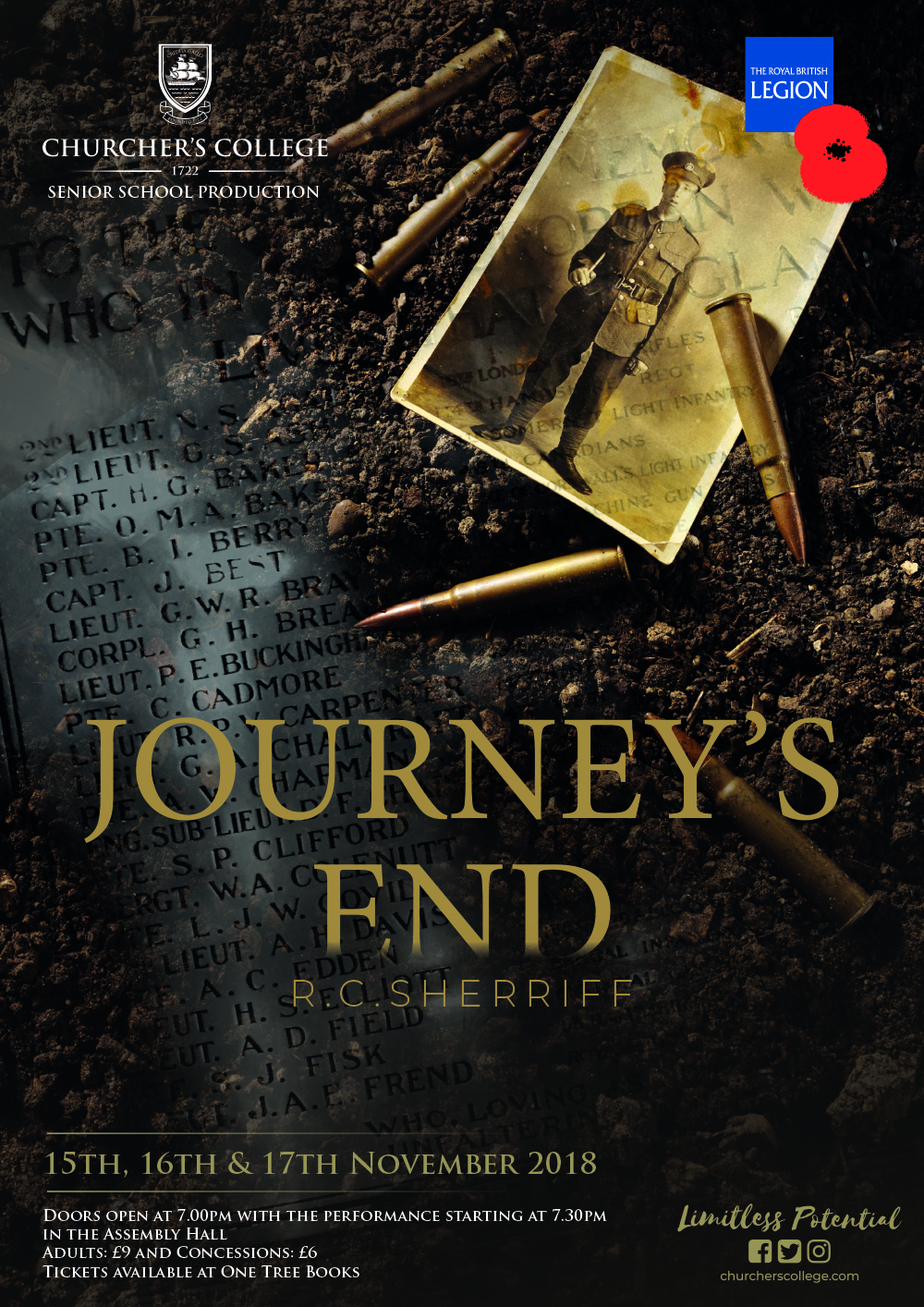 Journey's End Churcher's College
