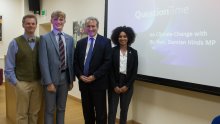 Churcher’s Hosts Climate Change Q&A with East Hampshire MP Damian Hinds Churcher’s Hosts Climate Change Q&A with East Hampshire MP Damian Hinds