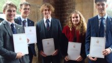 Gold DofE Awards at Buckingham Palace Gold DofE Awards at Buckingham Palace