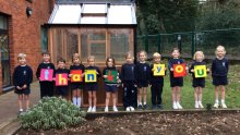 Greenfingered Pupils Thank Parents' Association Greenfingered Pupils Thank Parents' Association