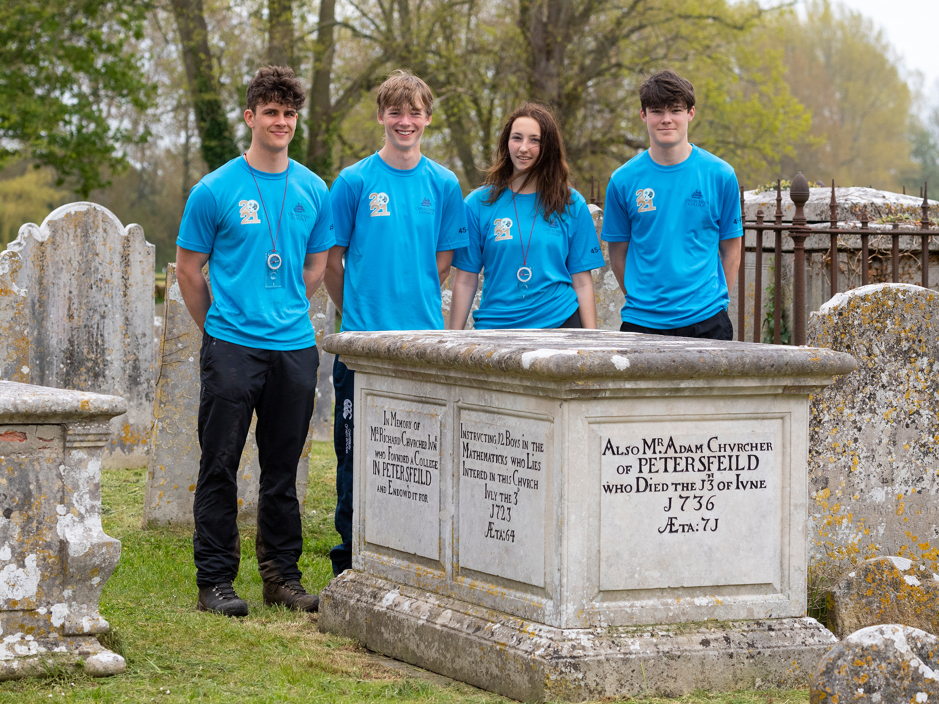 Visiting Richard Churcher's Grave