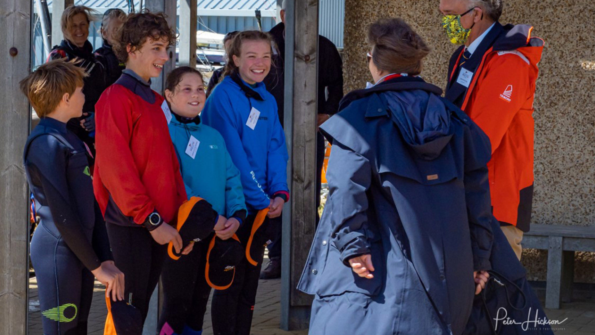 First Year Sailor Meets HRH Princess Anne