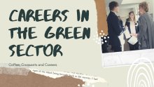 Careers in the Green Sector Careers in the Green Sector