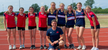 Girls Team Become Hampshire Track Knock Out Champions 2023