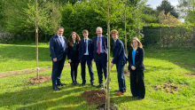 Coronation Copse Planted