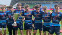 Churcher's Pupils Celebrate Rugby Success Churcher's Pupils Celebrate Rugby Success