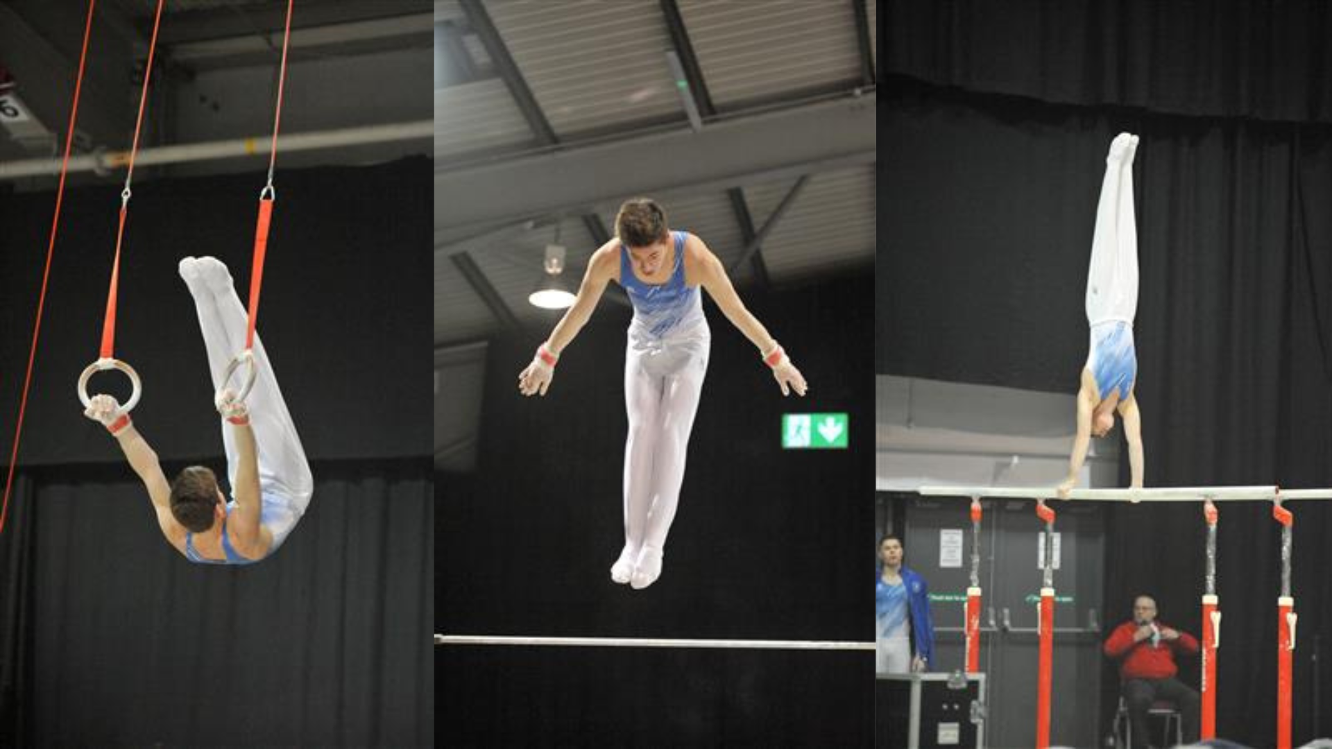 Joel Competes at U18 Gymnastics Championships