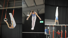 Joel Competes at U18 Gymnastics Championships