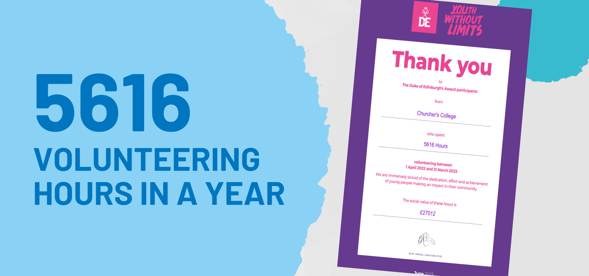 The Value of Volunteering