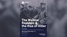 CCALS Lecture: The Rise of Hitler CCALS Lecture: The Rise of Hitler