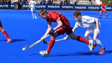 Ben's Competes for England in International Hockey Debut Ben's Competes for England in International Hockey Debut