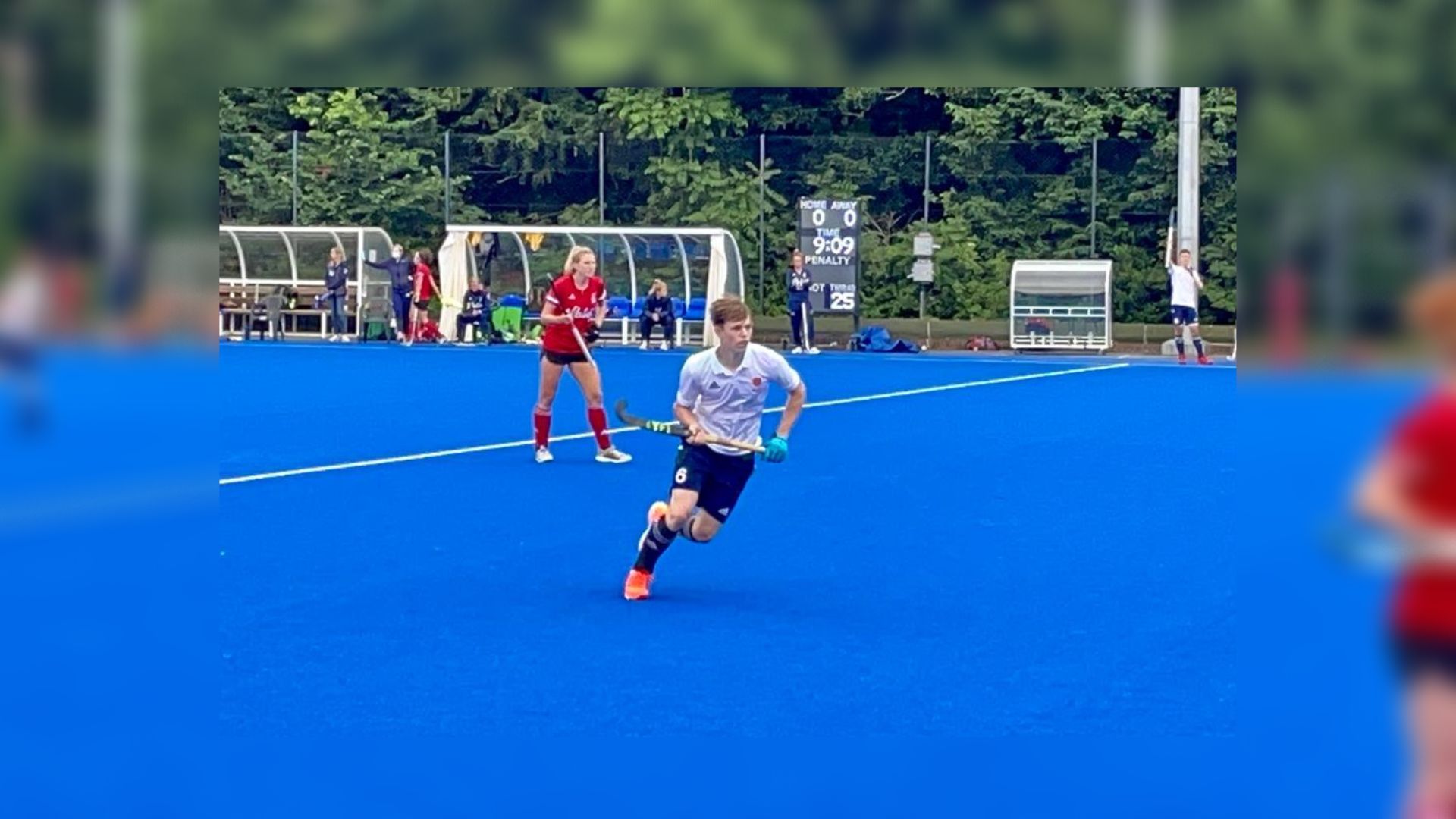 Will Selected for England Hockey Under 21 Team
