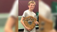 Second Year Paul Celebrates Table Tennis Success Second Year Paul Celebrates Table Tennis Success