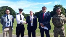 Charlie Chosen as Petersfield Mayor's Cadet 